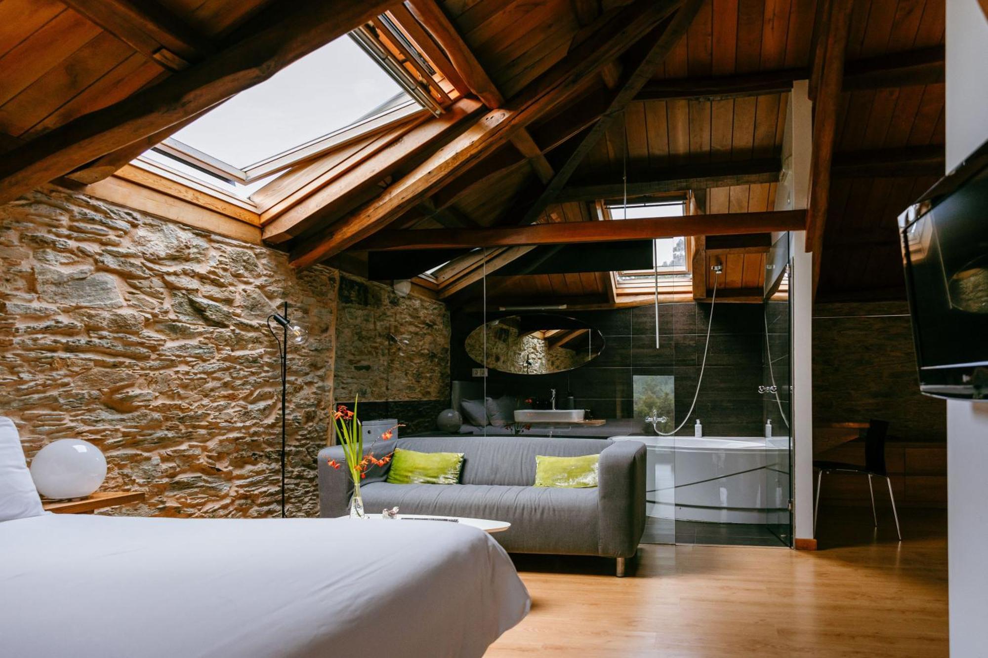 Hotel El Castano Dormilon Santa Marta de Ortigueira Exteriér fotografie