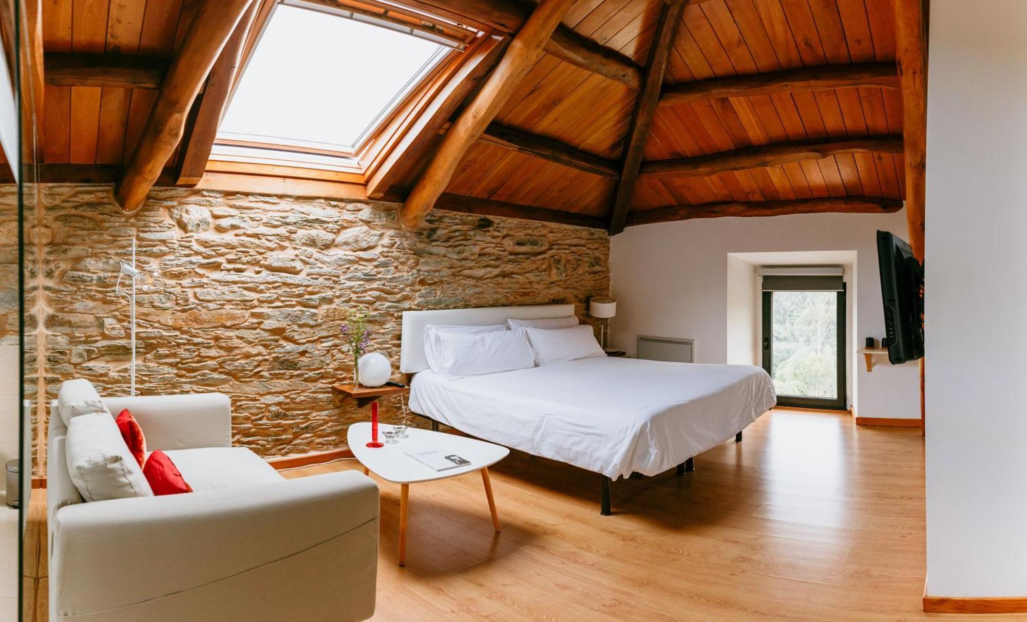 Hotel El Castano Dormilon Santa Marta de Ortigueira Exteriér fotografie